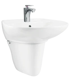 Chậu treo tường Sanfi S507 + Chân S507