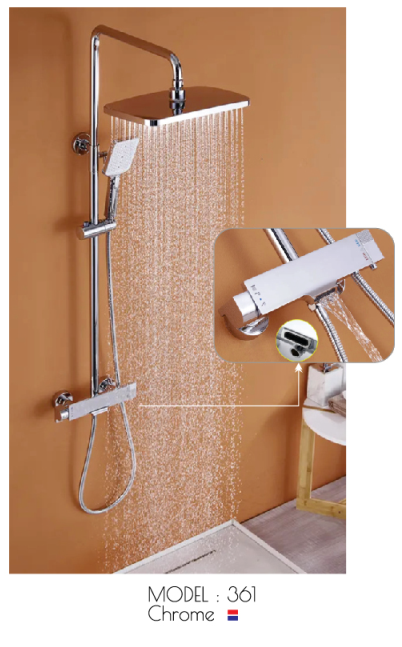 Bộ Sen Tắm Cây Điều Nhiệt SDUY LUXURY 361