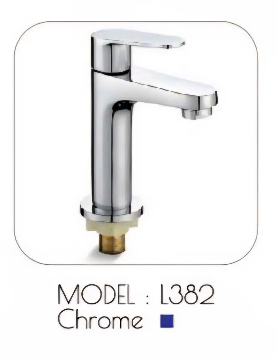 Vòi Lavabo Thân Trụ Tròn L382 - Thiết Kế Tối Giản