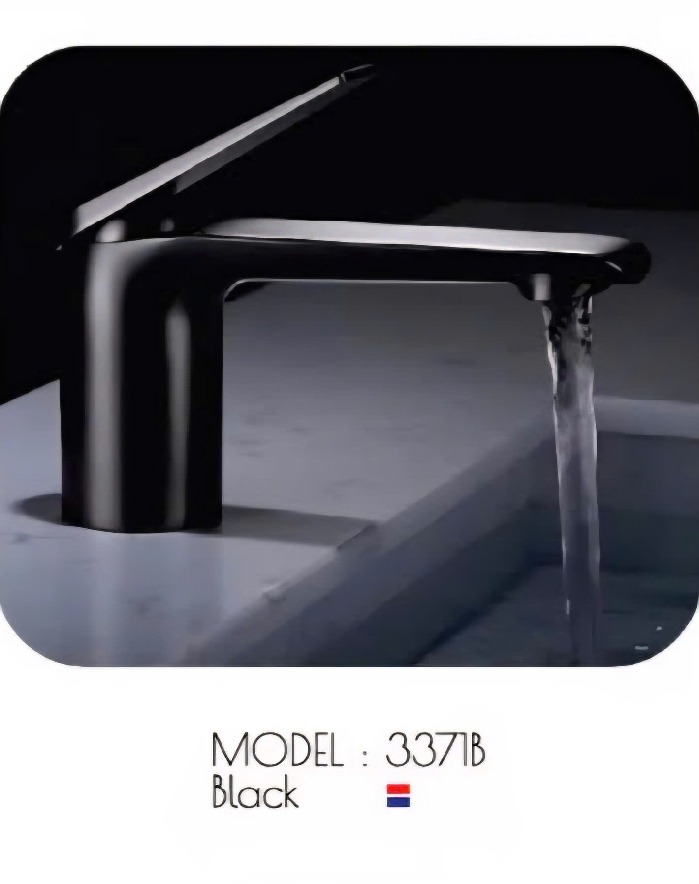 Vòi Rửa Mặt Nóng Lạnh Black Model 3371B