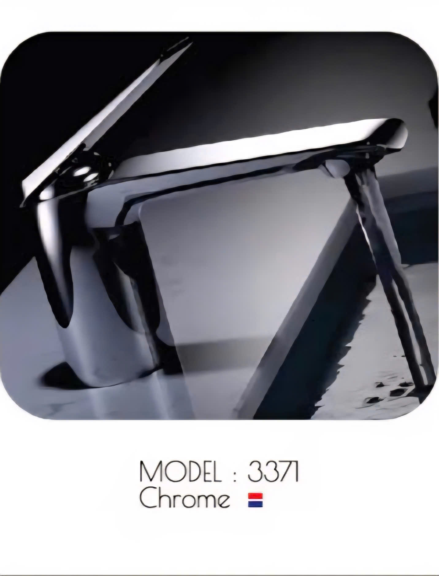 Vòi Chậu Rửa Mặt Cao Cấp Model 3371 - Sáng Bóng Sang Trọng