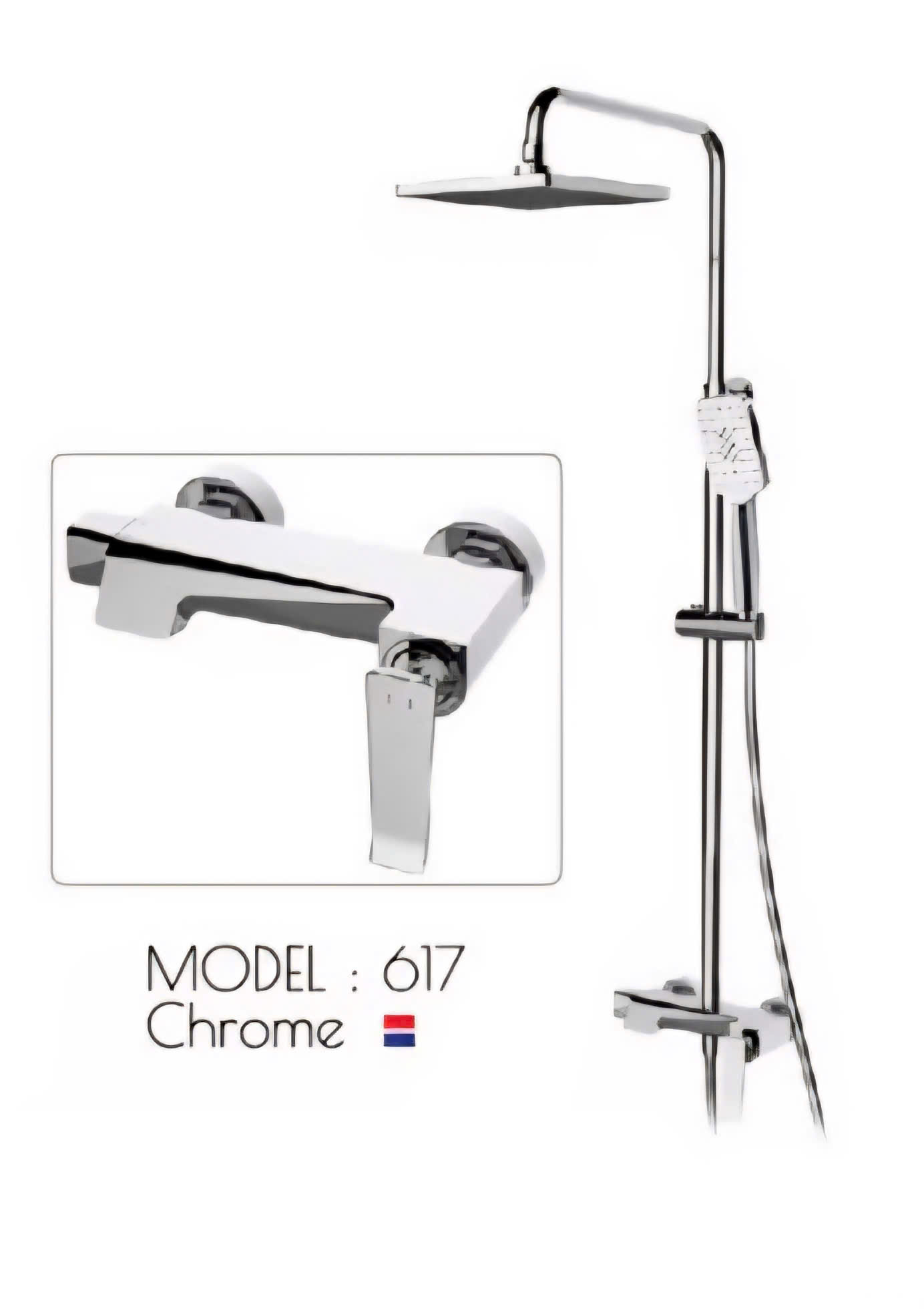 Sen Cây Tắm Đứng Model 617 - Củ Sen Bản Lớn Đa Năng